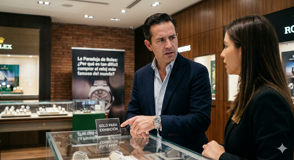La Paradoja de Rolex: ¿Por qué es tan difícil comprar el reloj más famoso del mundo?
