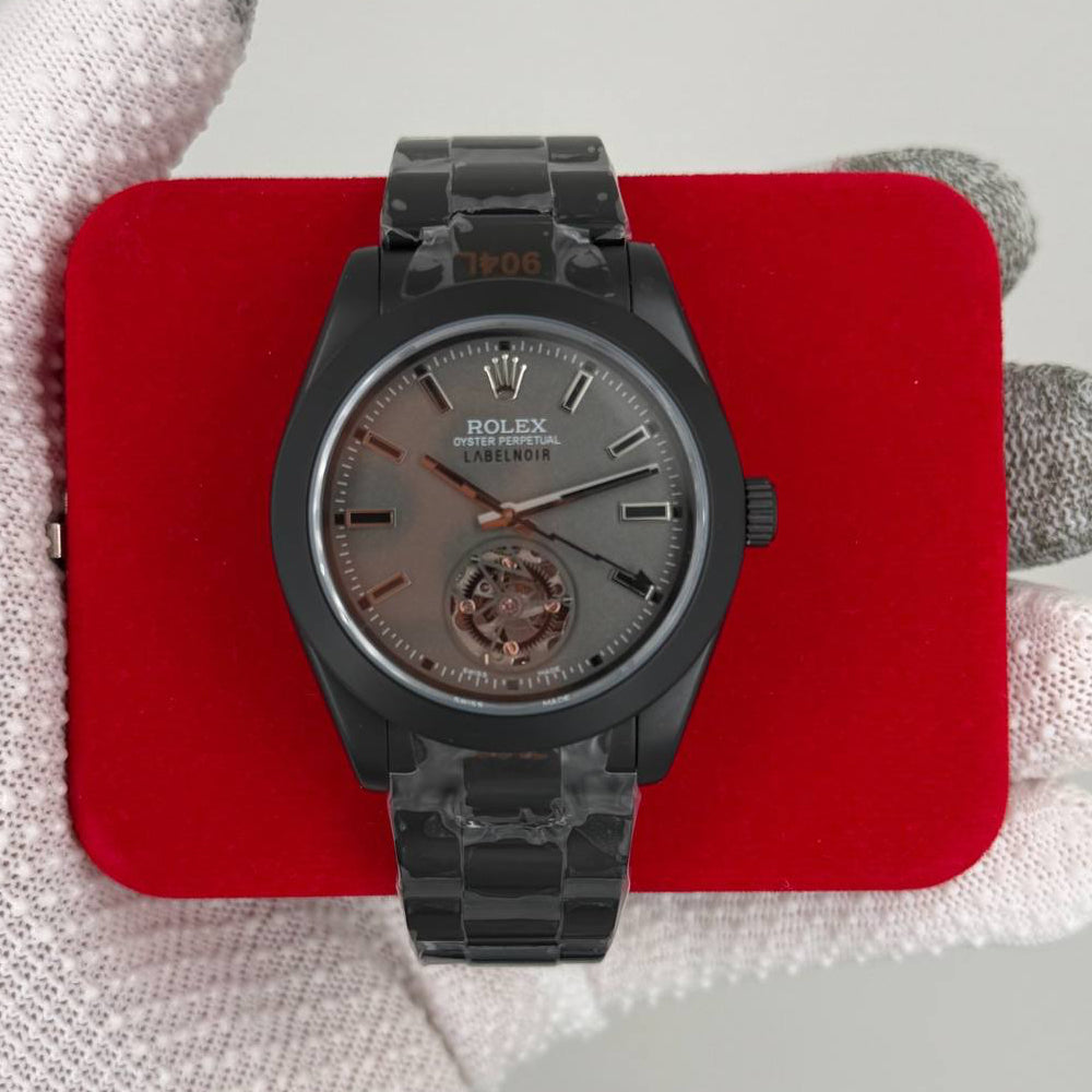 Milgauss Label Noir Tourbillon