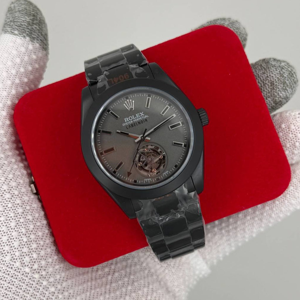 Milgauss Label Noir Tourbillon